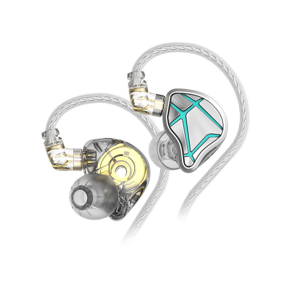 (A-Esx No Mic) Kz Esx Special Edition Wired Earphones 12Mm Dynamic Bass Earbuds In Ear Monitor Headphones Sport Noise Cancelling Hifi Headset 4851204884981