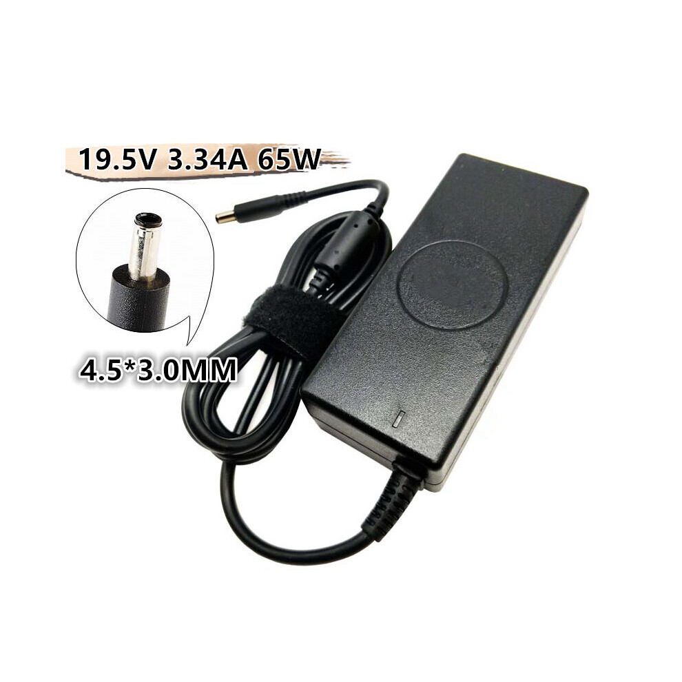 (A-) 19.5V 3.34A 65W 4.5*3.0Mm Universal Laptop Power Adapter Charger For Dell Vostro 14-7460 14-5455 5458 5459 5468 7560 3558 4855672917509