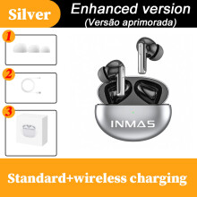 (a-Grey Standard) For Xiaomi Buds 3 Pro Fone Bluetooth Headphone Wireless Earphones HiFi Stereo In Ear Earbuds Noise Reduction Audio Headset INMAS