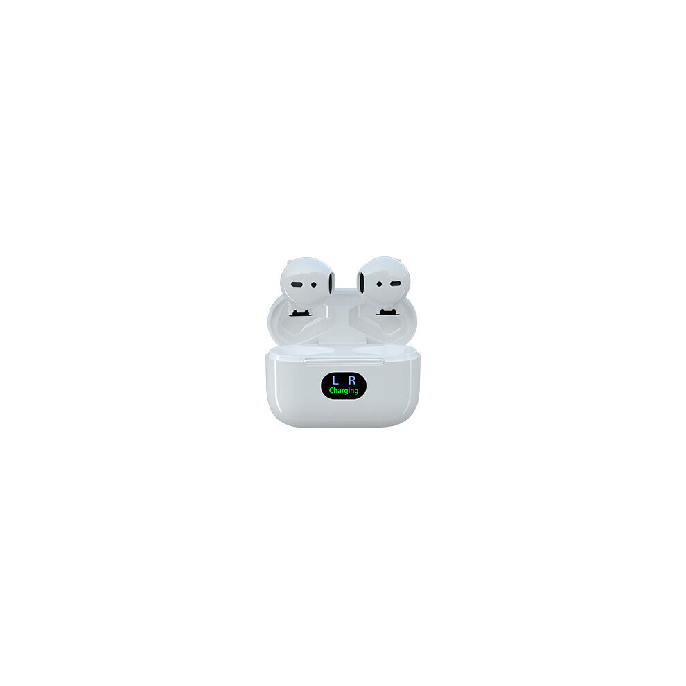 (A-) Pro5 Plus Wireless Headphones Bluetooth Earphone Mini Tws Sports Hifi Earbuds Handfree Microphone Gaming Headset For Smartphones White 4851205062371