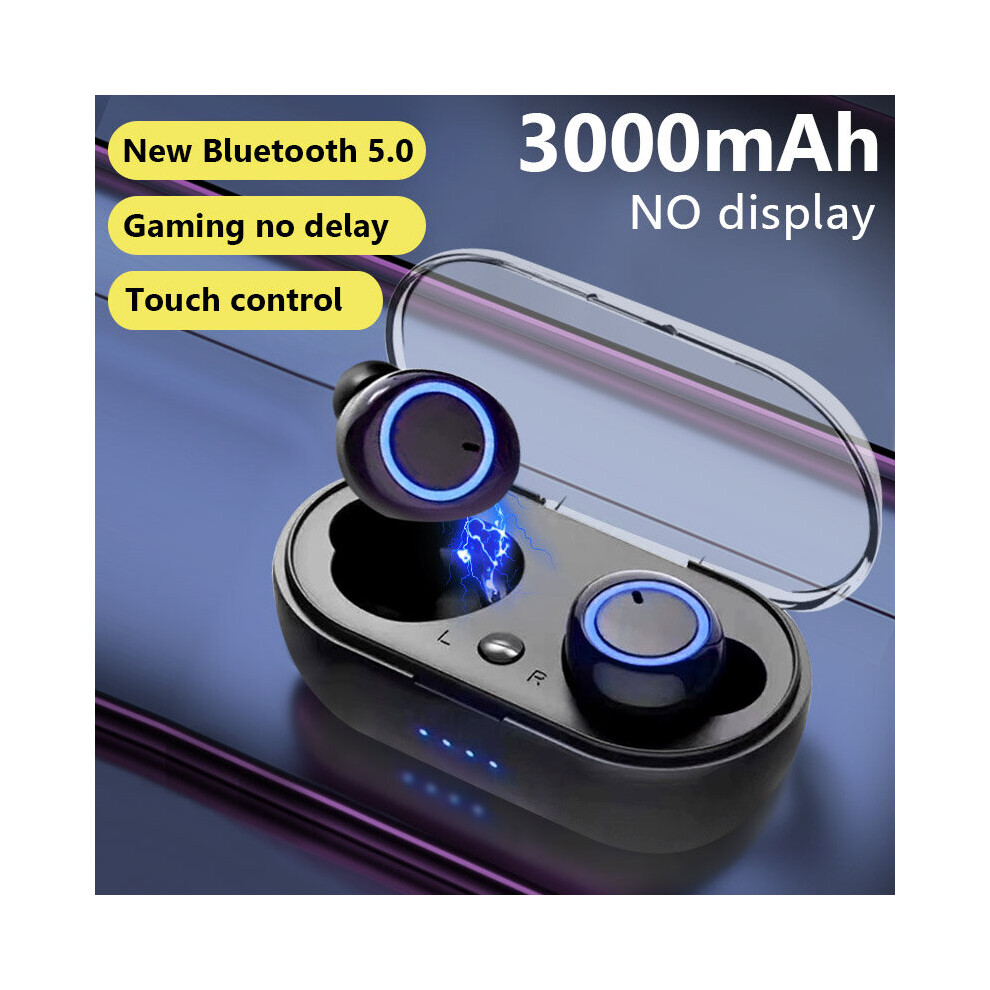 (A-D) Tws Bluetooth Earphones Wireless Headphones Wireless Waterproof Sport Headset Earpods Noise Reduction Earbuds With Microphones 4851205000083