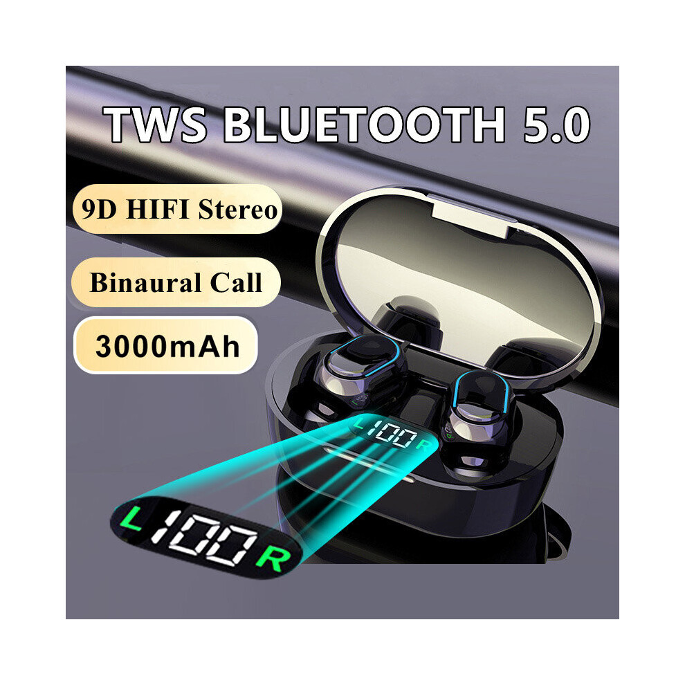 (A-B) Tws Bluetooth Earphones Wireless Headphones Wireless Waterproof Sport Headset Earpods Noise Reduction Earbuds With Microphones 4851205000069
