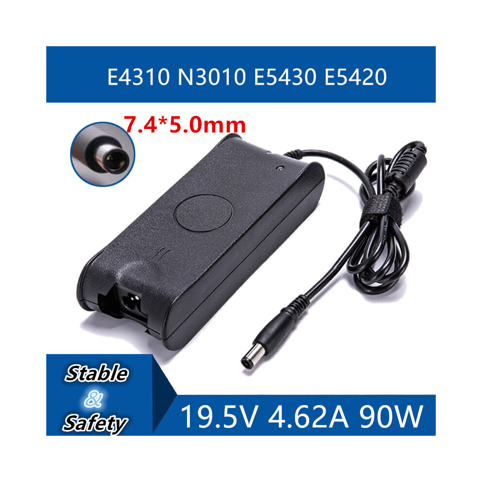 (A-) For Dell Latitude E4310 N3010 E5430 E5420 Laptop Charger Power Adapter 4855672994142