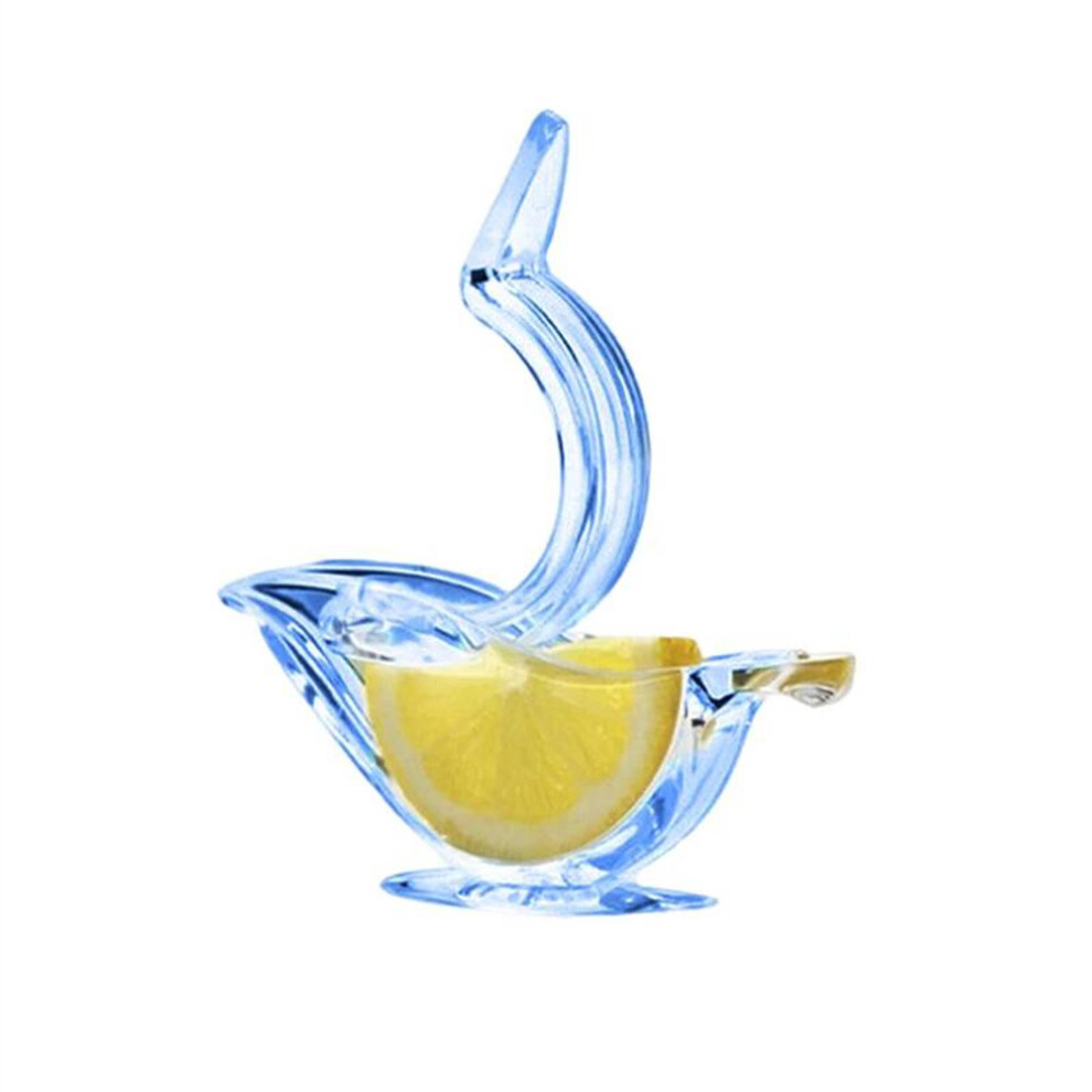 (a-blue) Acrylic Lemon Slice Juicer Bird Shape Manual Lemon Clip Squeezer Convenient Fruit Juice Gadget Manual Kitchen Juicers Accessory-image-OPC-PBYS8BC-NEW