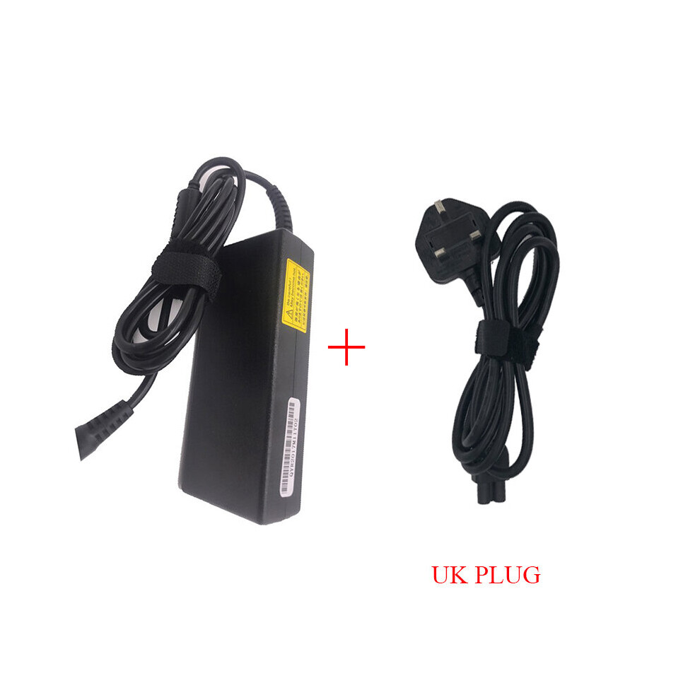 (A-With Uk Plug) 19V 4.74A 90W 5.5*3.0Mm Ac Laptop Charger Power Adapter For Samsung R428 R410 G15 Gt6000 M30 P10 Ultrar60+ R65 R520 R528 R540 4855672911422