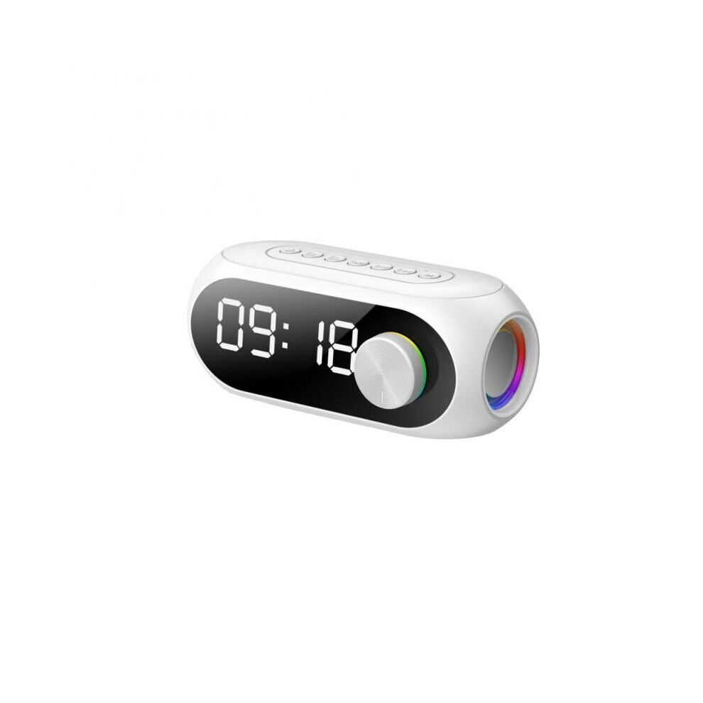 (A-) Household Double Speaker Stereo Surround Loud Subwoofer Small Portable Support Fm Radiotf Soundbar Loudspeaker Outdoor White 4854472189567