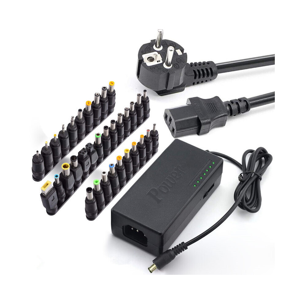 (A-) For Acer Asus Dell Hp 19V 4.5A 96W Universal Power Adapter Charger Eu/Uk/Us/Au Laptop Power Adapters 12V 15V 16V 18V 19V 20V 24V White 4855672991554