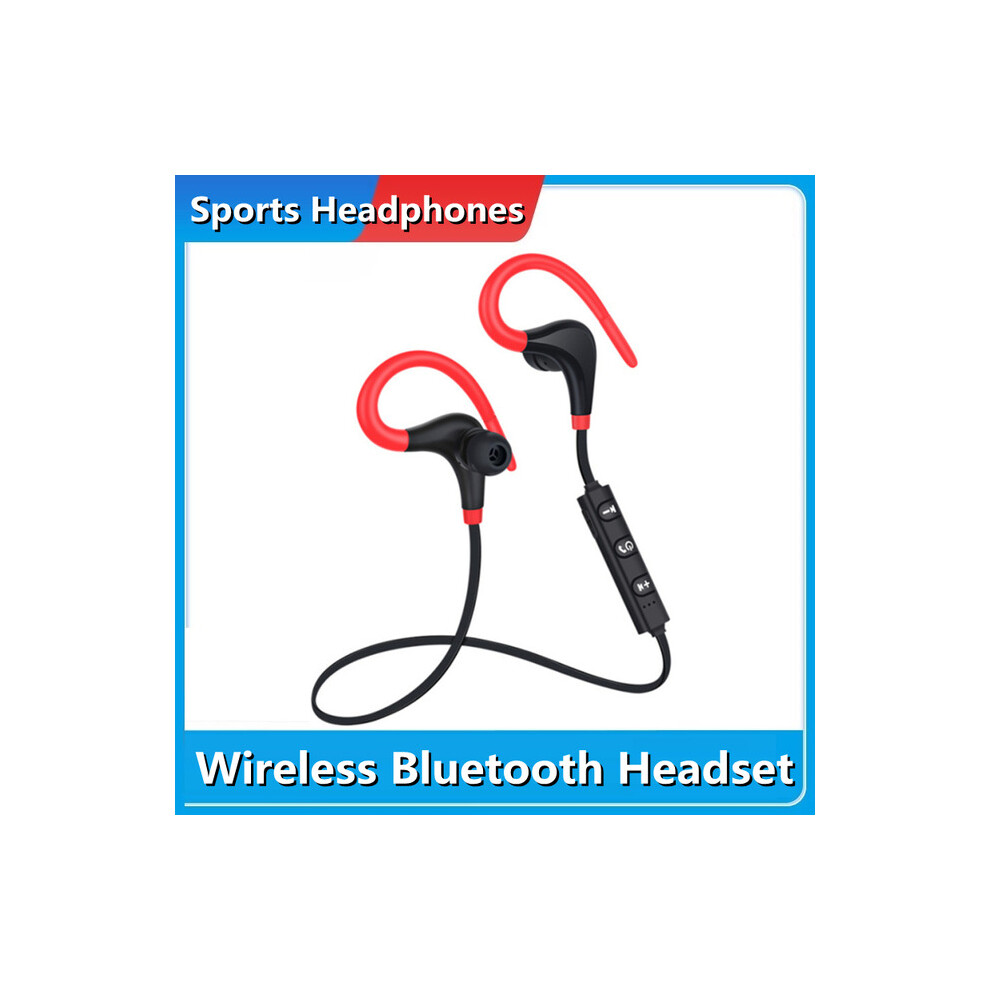 (A-) Olaf Bluetooth Earphones Wireless Headphones Noise Canceling Stereo Blutooth Handsfree Earbuds Sports Headsets Neckband With Mic Red 4851204927954