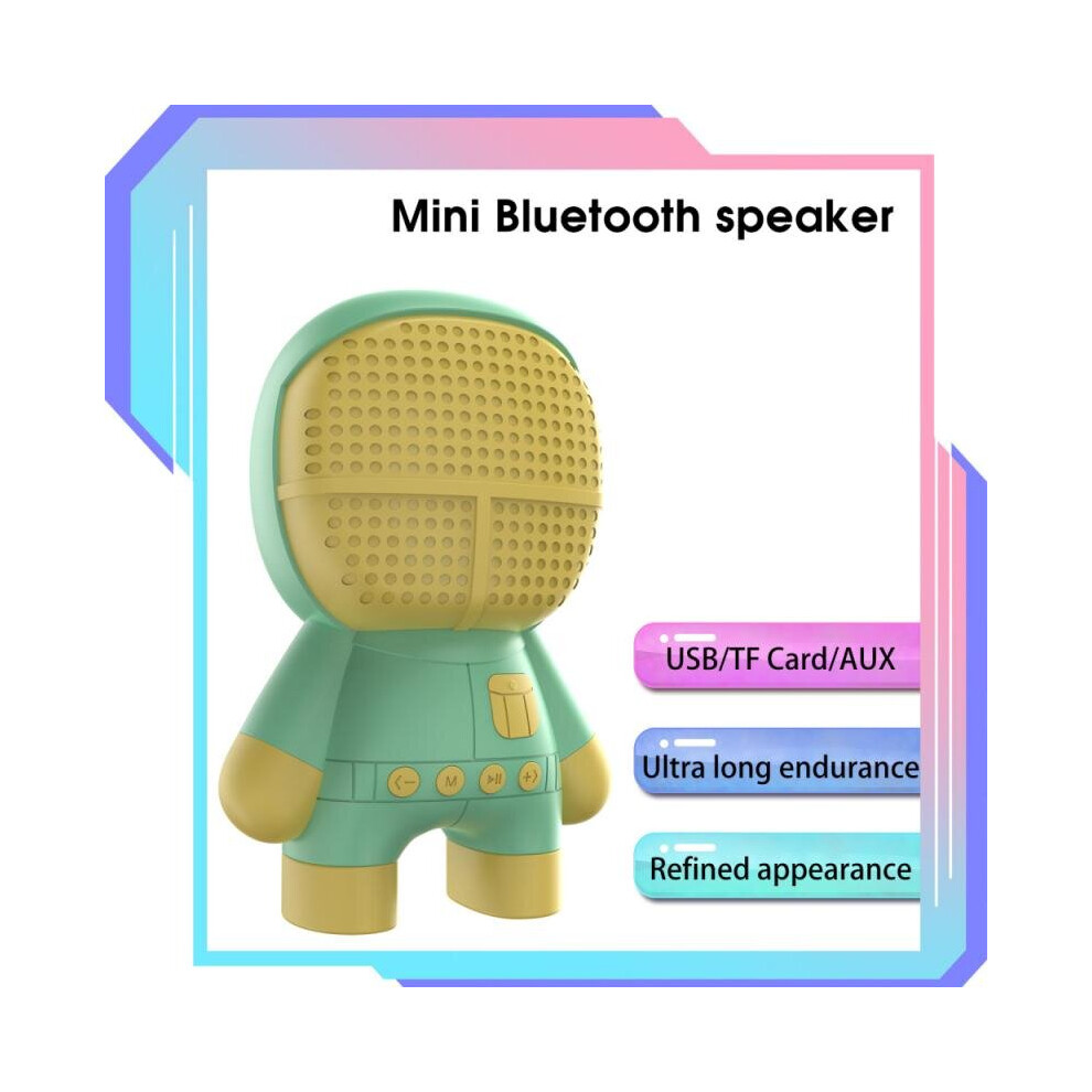 (A-05) Cross-Border M8 Cute Bluetooth Speaker Plug-In Mini Audio Creative Bluetooth Audio Excellent Bass Performace Camping Speaker 4854472217093
