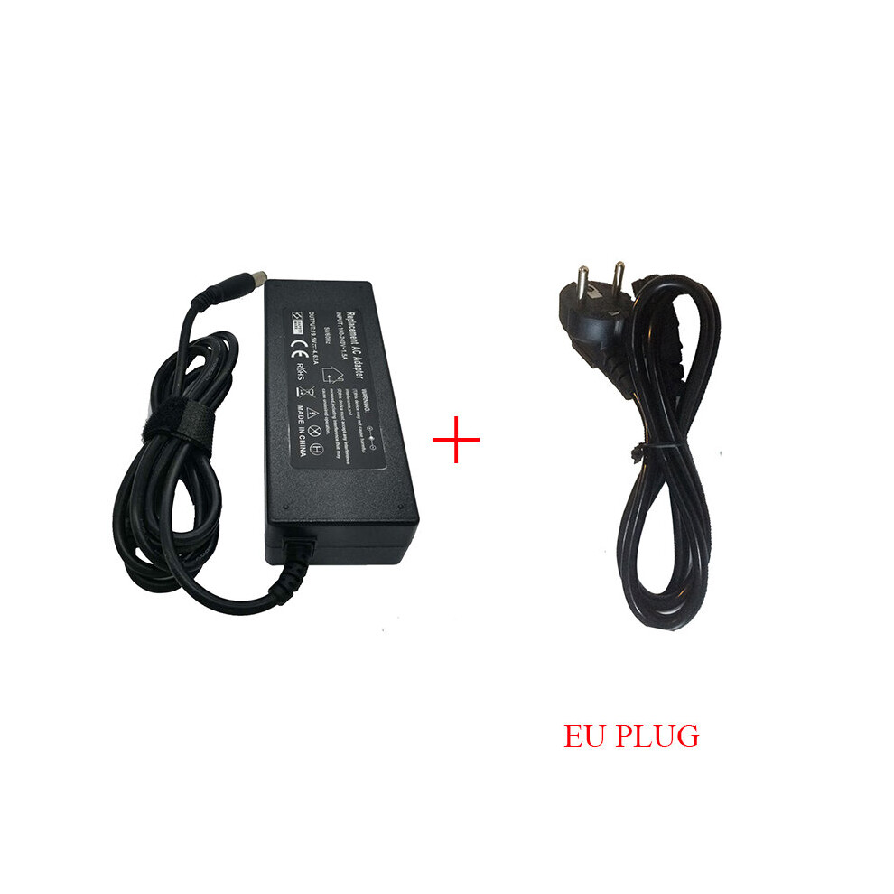 (A-With Eu Plug) 19.5V 4.62A 90W Laptop Ac Adapter Dc Charger For Dell E4300 E4310 E5400 E5410 E5420 E5500 1420 1501 1521 1525 D400 Inspiron 14R 4855672910876