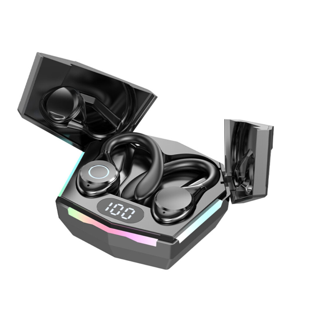 (A-) S900 Tws Wireless Earphones Wireless Bluetooth 5.3 Earphones Noise Reduction Sport Headset Earbuds With Mic Headphones 200Mah Black 4851205011232