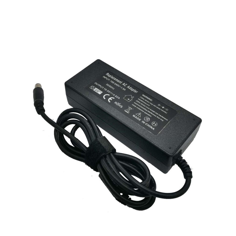 (A-One Adapter) 19.5V 4.62A 90W Laptop Ac Adapter Dc Charger For Dell E4300 E4310 E5400 E5410 E5420 E5500 1420 1501 1521 1525 D400 Inspiron 14R 4855672910845