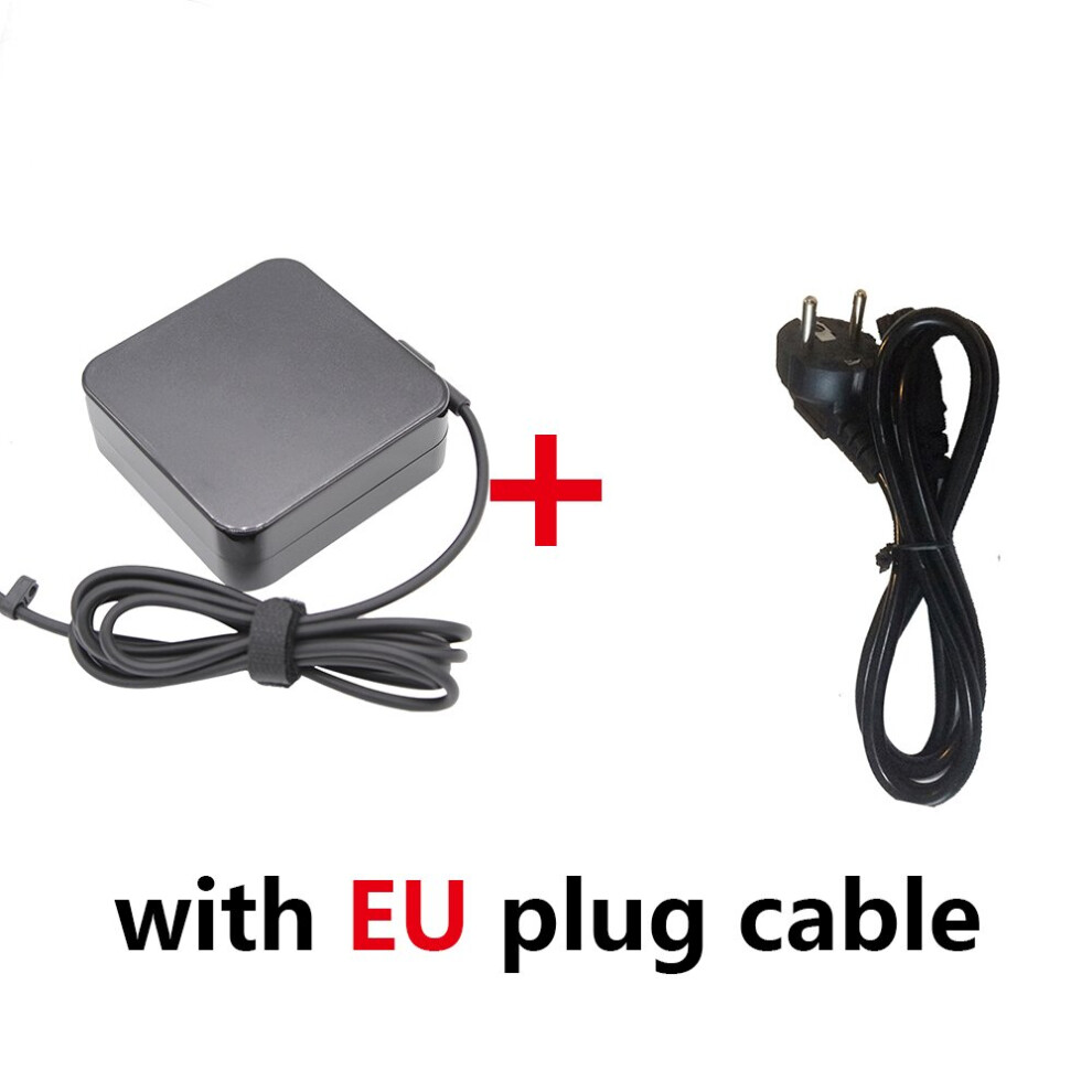 (A-With Eu Plug) 19V 4.74A 5.5*2.5Mm 90W Laptop Adapter Power Charger Adp-90Yd For Asus K53 A52f A53e A53s A53u A55vd D550ca D550m F555la Adp-90S 4855672918582