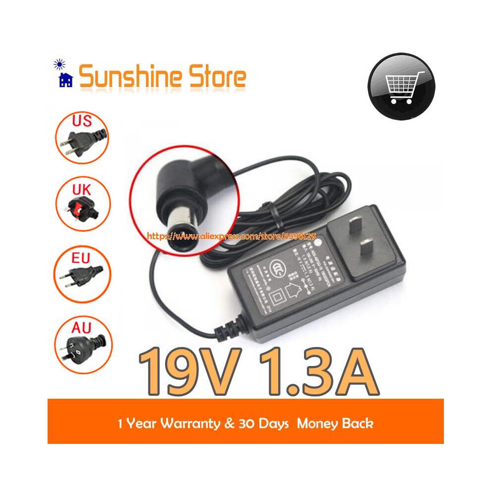 (A-Balck 19V 1.3A) Genuine Us Plug Eay62768607 Eay62768606 19V 1.3A Ac Adapter For Lg E2242c E2249 E1948sx W1947cy Lcd Monitor Laptop Charger 4855672991158