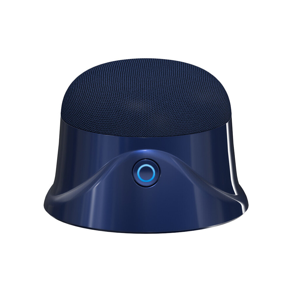 (A-) Mini Tooth-Compatible Speaker Custom Bass Radiator Ipx7 Waterproof Super Portable Speaker Small Magnetic Suction Speaker Blue 4854472219448