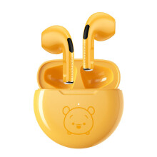 (a-Yellow) Disney F9 Wireless Bluetooth Earphones Sports Waterproof Headphones 5.2 HD Call with Stereo Mic Headset HIFI In-Ear Earbuds