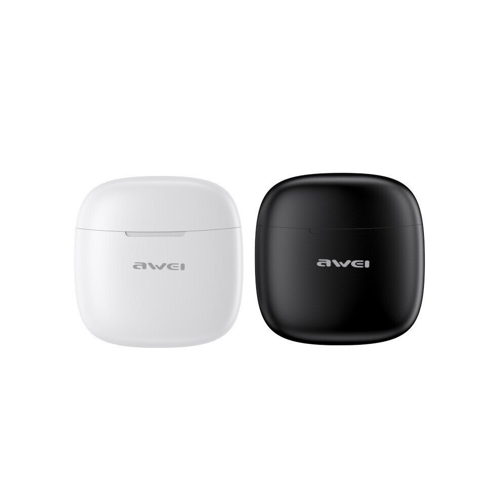 (A-) Awei T26 Pro Tws Earphone Wireless Bluetooth 5.3 Headphones Waterproof Stereo Hifi Headsets Noise Canceling Earbuds With Mic White 4851204937366