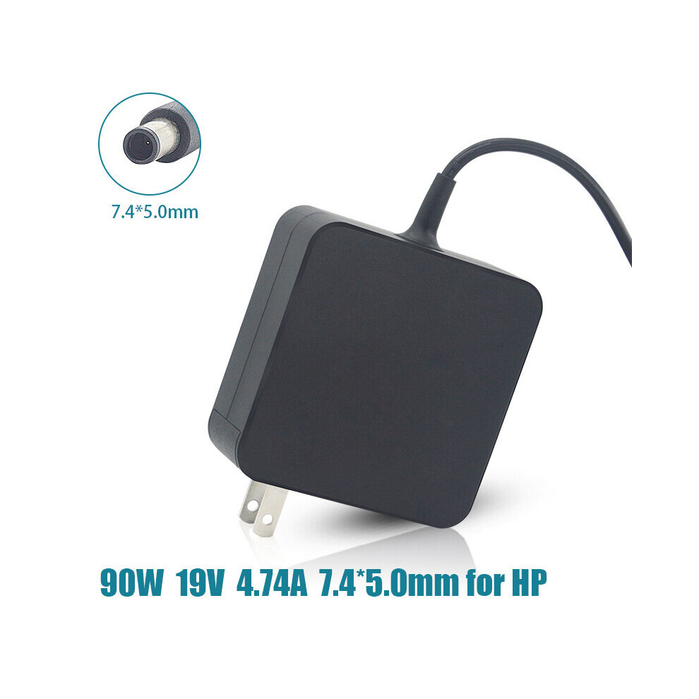 (A-) 90W 19V 4.74A 7.4*5.0Mm Ac Laptop Charger Power Adapter For Hp Pavilion Dv3 Dv4 Dv5 G4 G6 G7 Notebook Laptop Portable Charger 4855672976469