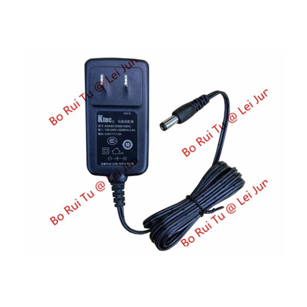 (A-) Laptop Adapter 5.6V 1.5A, Barrel 5.5/2.1Mm, Us 2-Pin Plug, Ksas0120560150hc, Emacro For 5.6V 1.5A Black 4855672971464