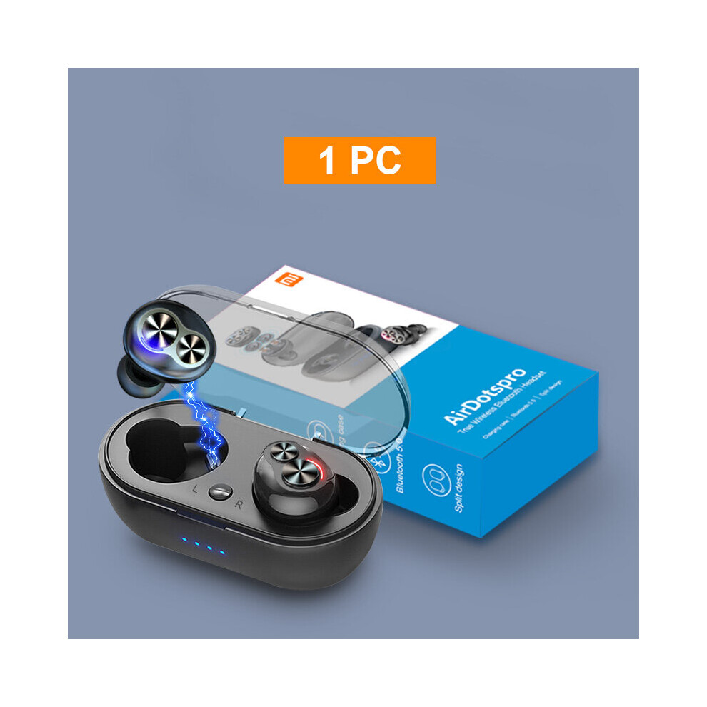 (A-1 Pc) Wireless Bluetooth Tws Earphones High Bass Bluetooth V5.0 Stereo In-Ear Sports Headsets With Microphone Earbuds For Phone 4851204929408
