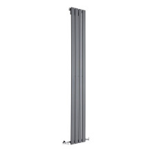 (272mm) Single Tall Vertical Flat Panel Radiator Anthracite 1800mm High