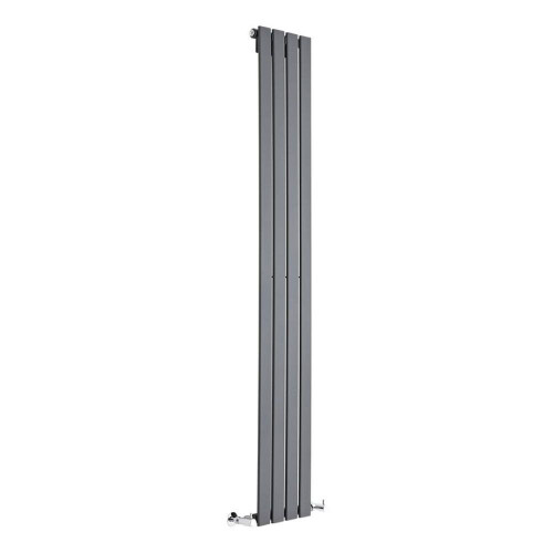 (272mm) Single Tall Vertical Flat Panel Radiator Anthracite 1600mm High