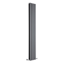 (272mm) Double Tall Vertical Flat Panel Radiator Anthracite 1600mm High