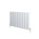 (850mm, White) Luka Horizontal Aluminium Central Heating Panel Radiators - 600mm High 1