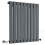 (612mm) Single Flat Panel Radiators 600mm High - Anthracite 1