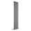 (408mm) Single Tall Vertical Flat Panel Radiator Anthracite 1600mm High 1