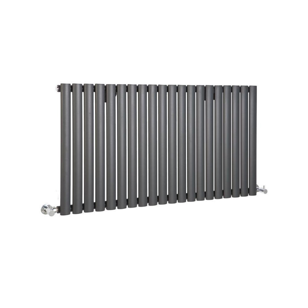 (1180Mm) Single Oval Panel Radiators 600Mm High Anthracite 5065000318963