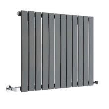 (748mm) Single Flat Panel Radiators 600mm High - Anthracite