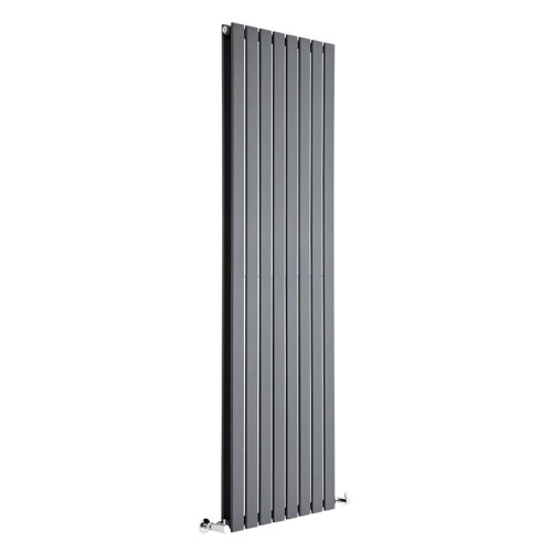 (680mm) Double Tall Vertical Flat Panel Radiator Anthracite 1800mm High