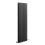 (472mm) Double Tall Vertical Oval Panel Radiator Anthracite 1600mm High 1