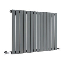 (1020mm) Single Flat Panel Radiators 600mm High - Anthracite