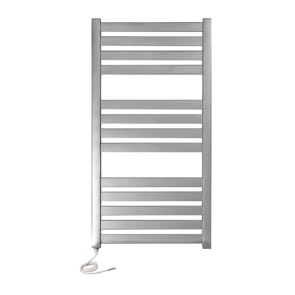 (600Mm X 960Mm, No) Algarve Stainless Steel Electric Heated Towel Rails 600978269425