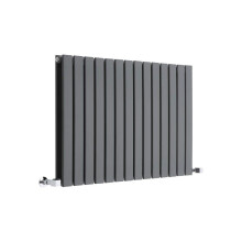 (1020mm) Double Flat Panel Radiators 600mm High - Anthracite