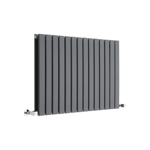 (1020mm) Double Flat Panel Radiators 600mm High - Anthracite