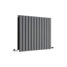 (748mm) Double Flat Panel Radiators 600mm High - Anthracite