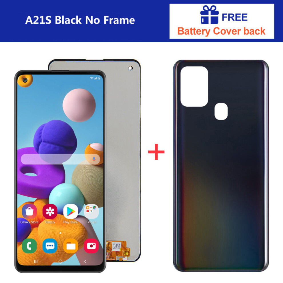 (Original No Frame) 6.5" Original Lcd For Samsung Galaxy A21s A217 Lcd With Frame Touch Screen Digitizer For Samsung A21s Sm-A217f/Ds Lcd Display 6242911698097