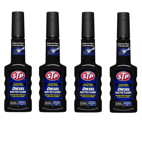 Stp 4 x STP 200ml Diesel Injector Cleaner Fuel System Cleaner Additive