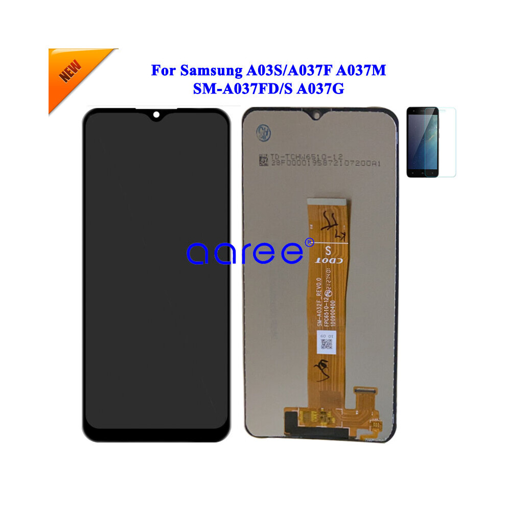 (Small Glass No Frame) Lcd Screen Original For Samsung A03s Lcd A037 Lcd For Samsung A03s A037f Lcd Screen Touch Digitizer Assembly 6242911756452