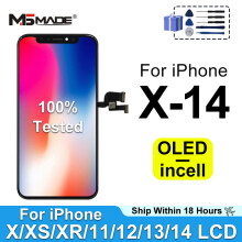 (OLED For 12 Pro Max) AAA+ OLED Display For iPhone X XR XS 11 12 11 pro Max LCD Screen Replacement For iphone XS Max 12 pro Max LCD Display 3D Touch