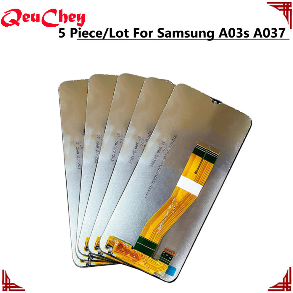 5 Piece /Lot Original Amoled For Samsung Galaxy A03s A037 A037f A037m A037fd Lcd Display Monitor Touch Screen Digitizer Assembly 6242911737215