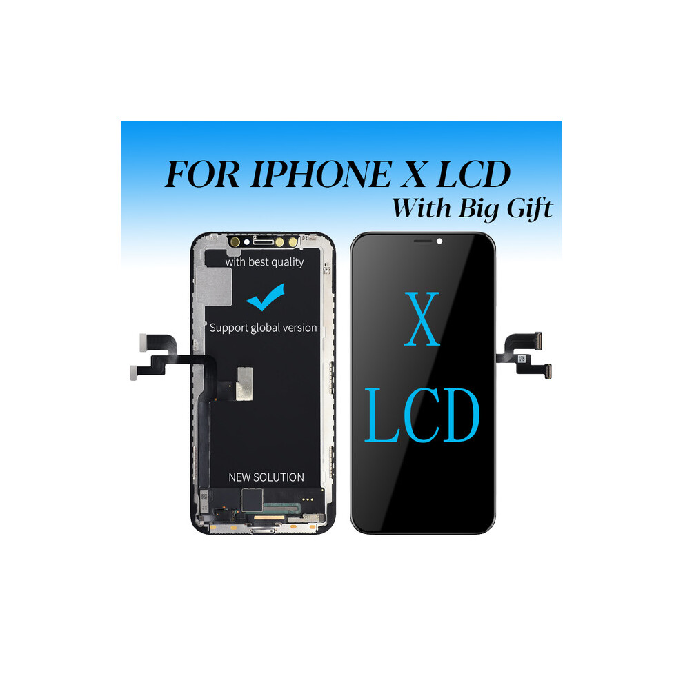 (For X Incell) Incell Pantalla For Iphone X Lcd Display With 3D Touch Digitizer Assembly For Iphone Xr Xs Lcd Touch Screen Replacement Parts 6242911721009