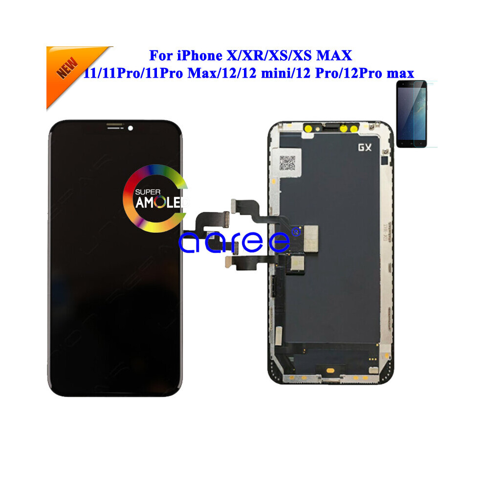 (Gx-Xsmax-Oled) Gx Oled Lcd Display For Iphone X Lcd Display For Iphone Xs Max 11/11 Pro/12 /12 Pro Display Lcd Screen Touch Digitizer Assembly 6242911758302
