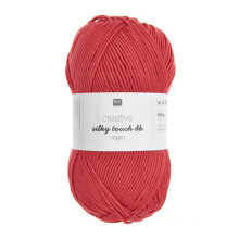 Knitting Wool Creative Silky Touch Coloured Soft Washable Yarn Azalea