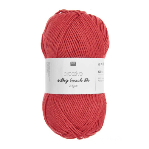 Knitting Wool Creative Silky Touch Coloured Soft Washable Yarn Azalea