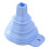 Novelty silicone folding funnel telescopic long Collapsible Style funnels for household liquid dispensing Kitchen Gadgets blue 6