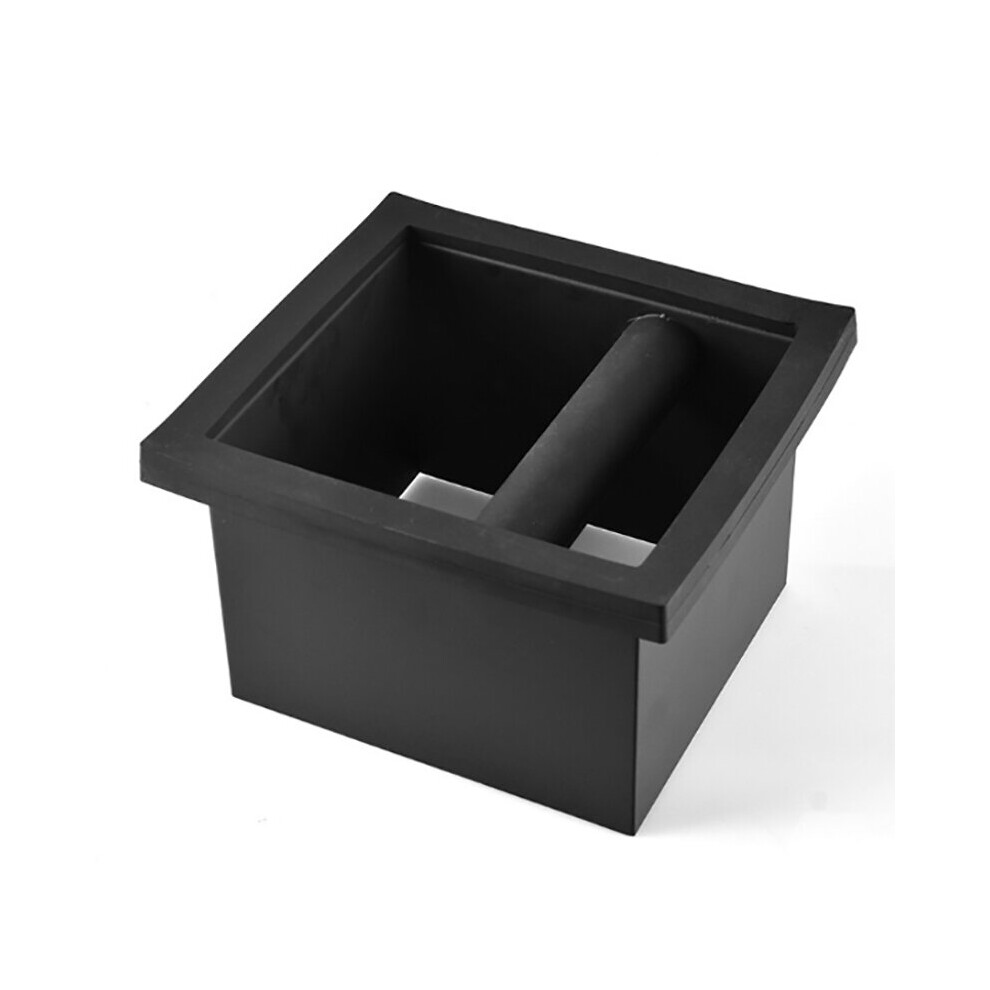 Shock-Absorbing Coffee Machine Beat Box Anti- Coffee Grinder Trash Bin with Knock Bar for Barista